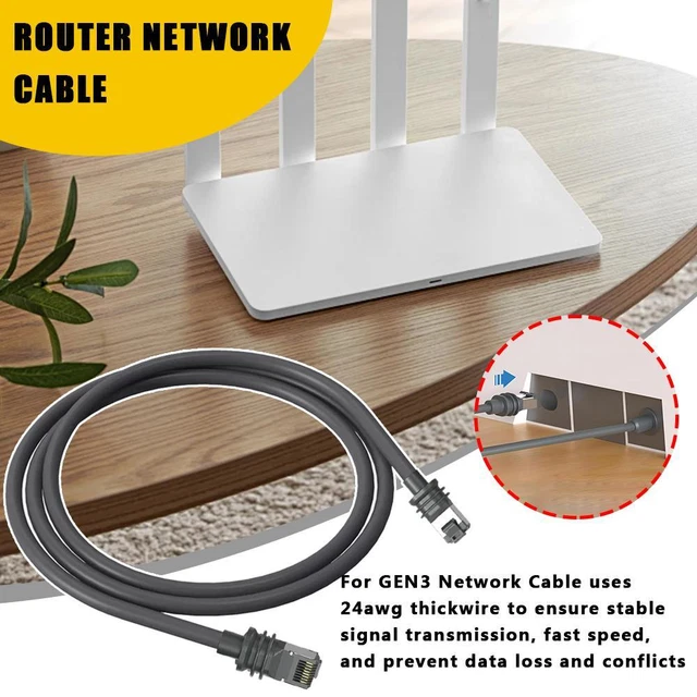 FOR STARLINKV3 GEN3 24AWG Standard Replacement Cable Dish Router