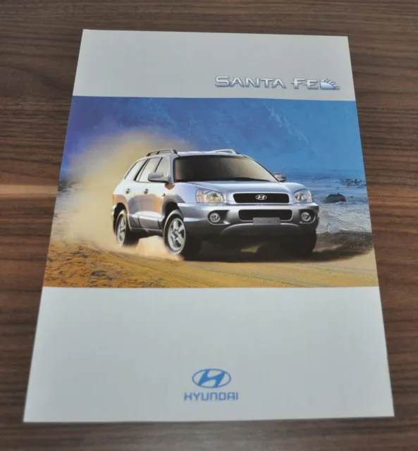 Hyundai Santa Fe Sales Brochure Prospekt FR