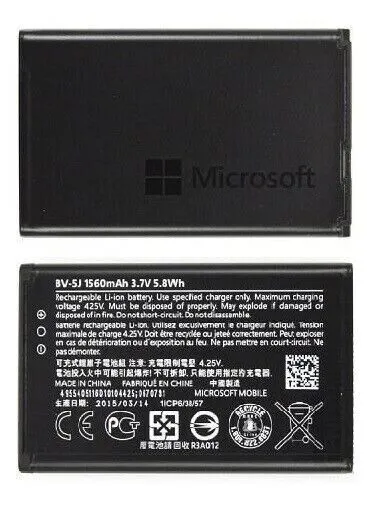 Nokia Battery for Nokia Microsoft Lumia 435 1560mAh BV5J BV-5J