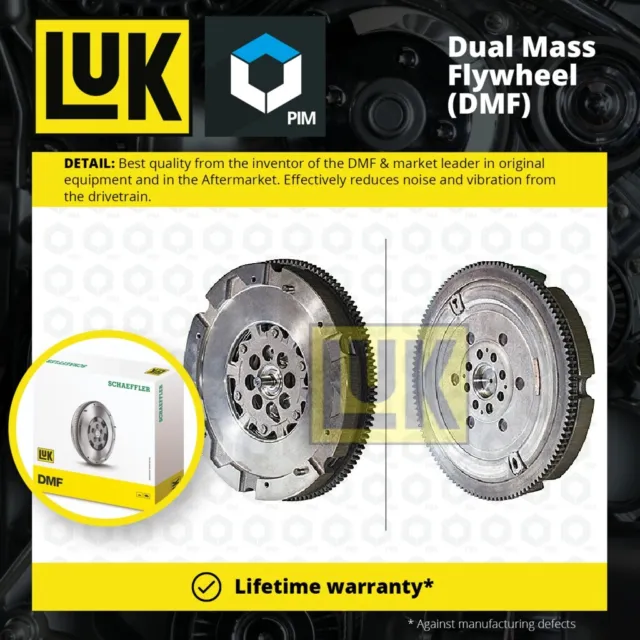 Dual Mass Flywheel DMF fits BMW 325D 3.0D 06 to 12 LuK 21207532592 7532592 New