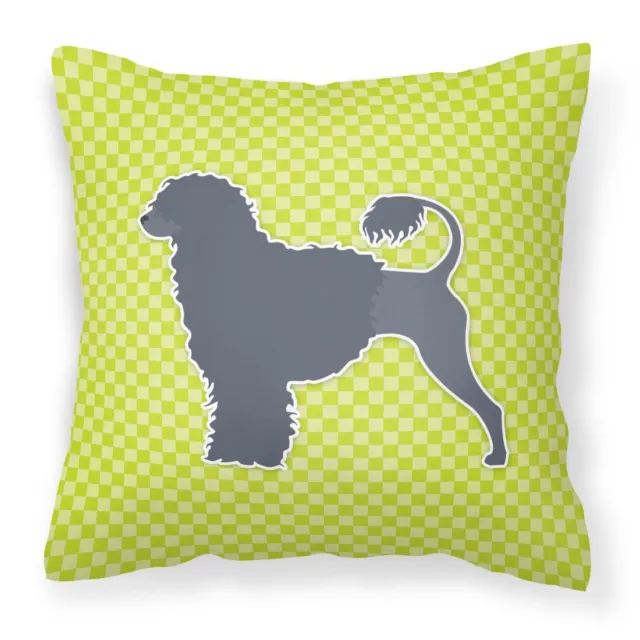 Portuguese Water Dog Fabric Indoor Outdoor Decorative Pillow BB3868PW1818-SUK