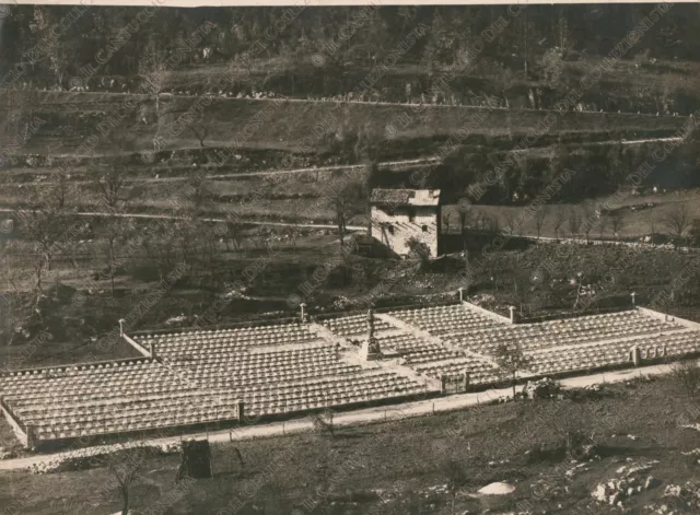 GORIZIA Cimitero dell’Alto Adige Eroi Caduti Militari Fotografia Marega