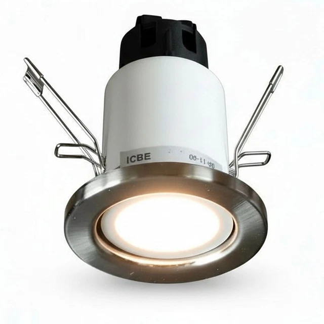 Lot De 8 Spots LED Encastrables Orientables 5W (équivalent 50W) - Blanc Froid, Référence 64856000, Neuf
