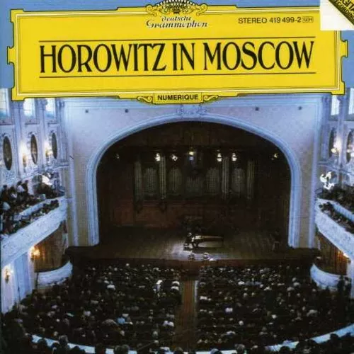 Horowitz in Moscow - Reissue W. German Import VG+ CD $1.95