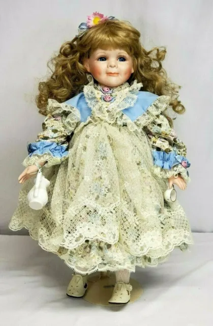 Vintage Kingstate TEA FOR TWO Limited Edition 18" Porcelain Doll RARE MINT