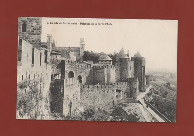 Cité Da Carcassonne - Denti Da La Porta di Aude (C2965)