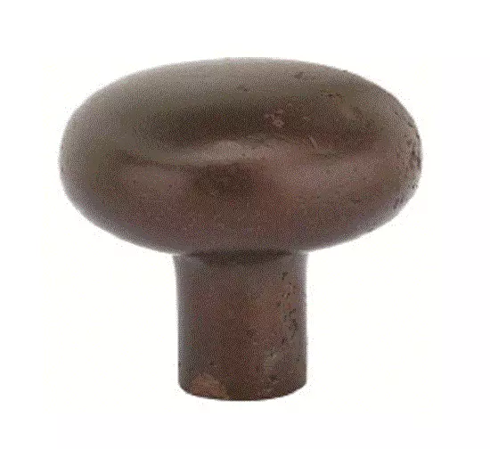 Emtek 1" Round Medium Bronze Barn Cabinet Knob 86057 MB 86057MB Hardware