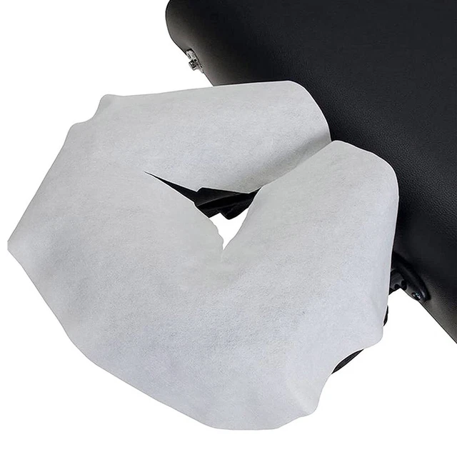 200 Pcs One Time Massage Table Face Pad 35x35cm Spa Massage Table Cover AGS