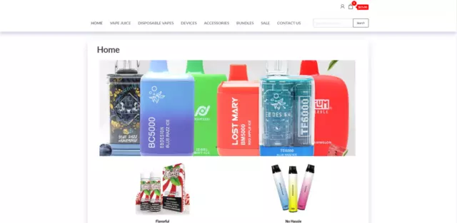 Vape shop website for sale without local delivery for entrepreneurs