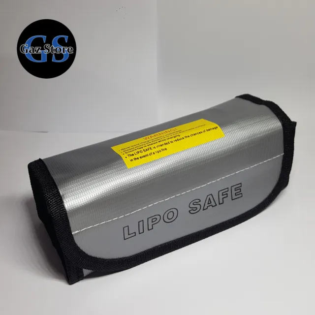 RC LiPo Battery Charging Bag Safe Guard Fireproof Car Buggy 195x72x65mm