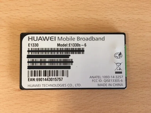 Huawei Mobile Broadband E1330S MTS-Modul 3G