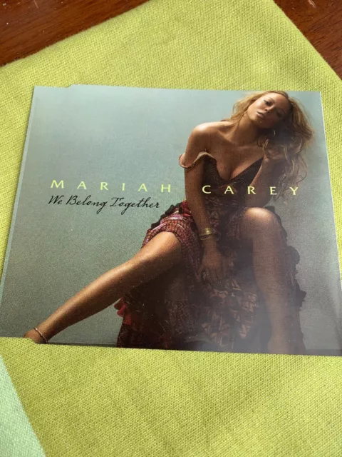 Mariah Carey We Belong Together EU Single Promo