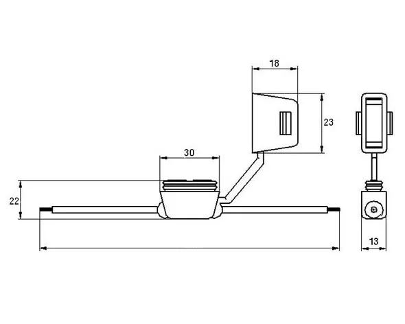 KFZ-Sicherungshalter für Flachsicherungen Standard 19mm Sicherungen Halter 2