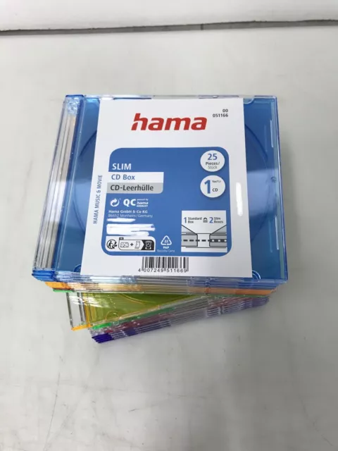 Hama CD-ROM Slim Box,Unvollständig