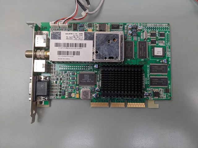 ATI ALL-IN-WONDER 128 AGP SVGA Card 32MB Video RAM, AV Tuner