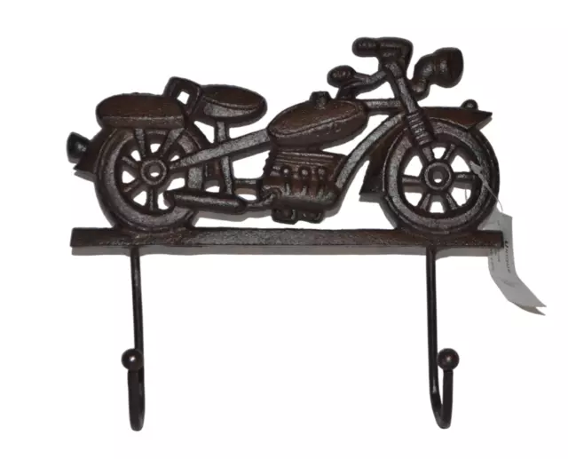 Llavero de metal para motocicleta soporte para llavero colgador de pared engranaje para motociclista garaje Mancave
