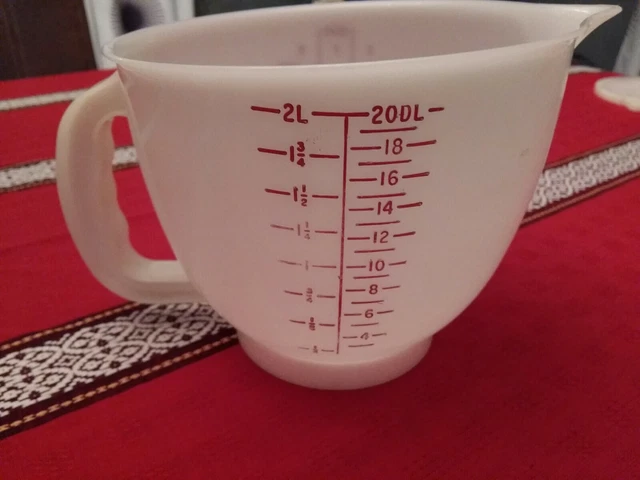 TUPPERWARE VINTAGE PICHET Bol Gradué Verseuse 1200ml EUR 10,00 - FR