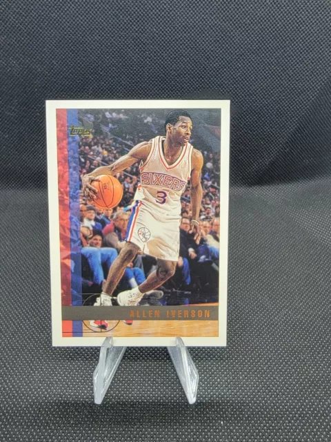 1997-98 Topps Allen Iverson #54 Rookie Basketball Card