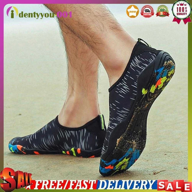 1 par de zapatos de verano descalzos de agua aguas aguas arriba transpirables para nadar