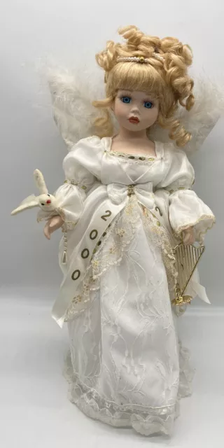 “Grace" Guardian Angel Heritage Signature Collection Porcelain Doll 2000