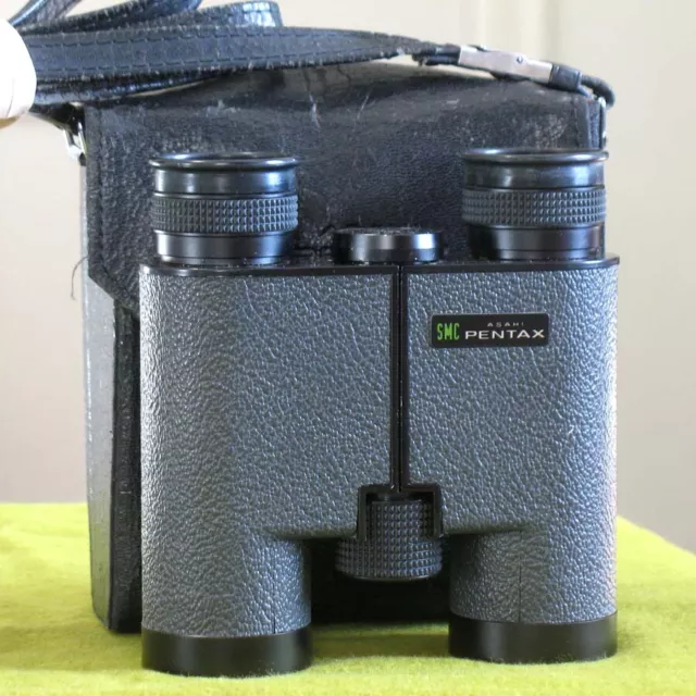 SMC Asahi Pentax 8x30 Uppendahl Roof Binoculars Made in Japan  w/ Case READ
