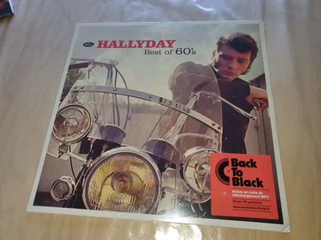 JOHNNY HALLYDAY - Best Of 60's 33 tours 180 grammes neuf et emballé