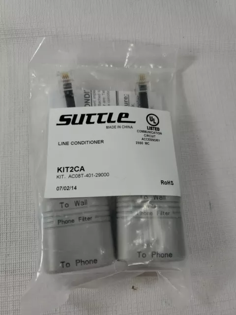 Two Suttle Line Conditioners KIT2CA KIT, AC08T-401-29000