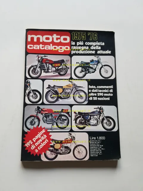 Moto Catalogo 1975-76 italiano