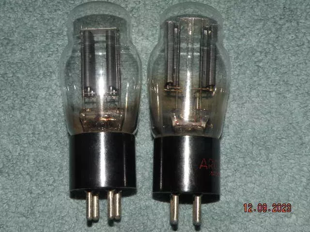 2 X 80 Full Wave Rectifier Tubes, Tested, Ham Radio, Techs