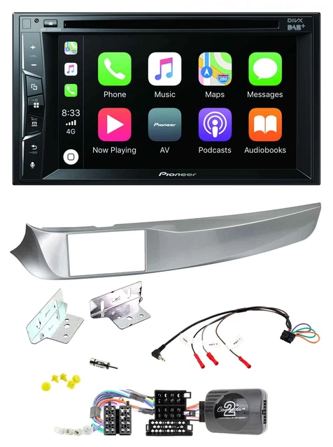 Volante Pioneer USB DVD Bluetooth DAB 2DIN Autoradio per Alfa Giulietta 2010-201