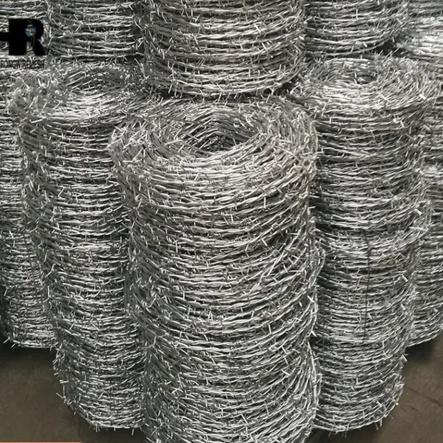 15M 30M 50M 200M x 1.7mm Roll Barbed Wire Livestock Field Fence Garden Security