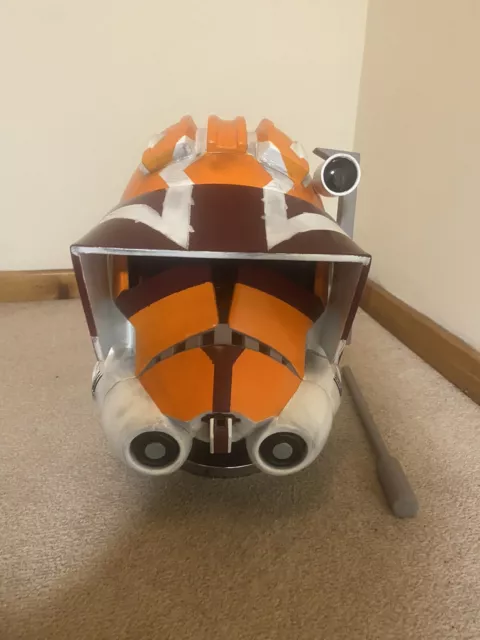 Star Wars captain Vaughn Clone Trooper Helmet Prop replica cosplay Ahsoka