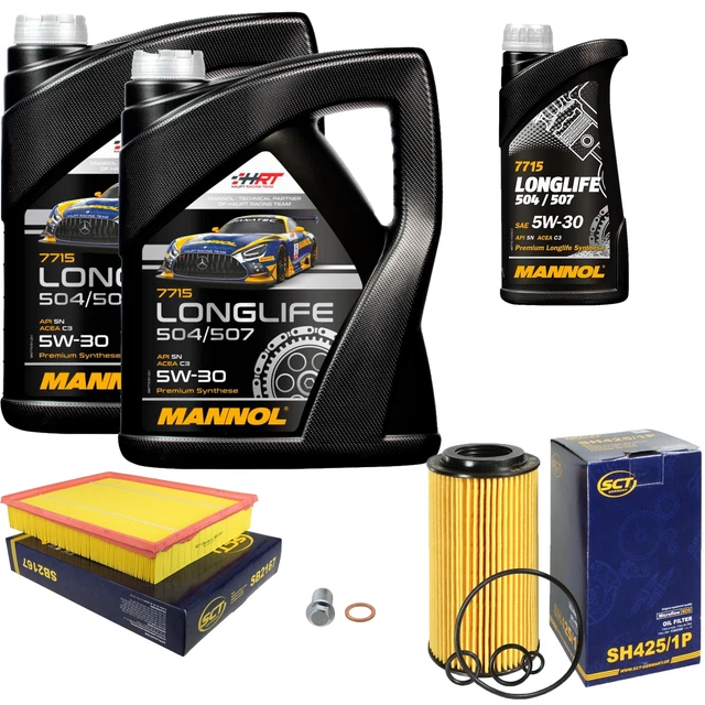 Motoröl Inspektionsset MANNOL Motoröl Set 7L: Energy Premium 5W-30