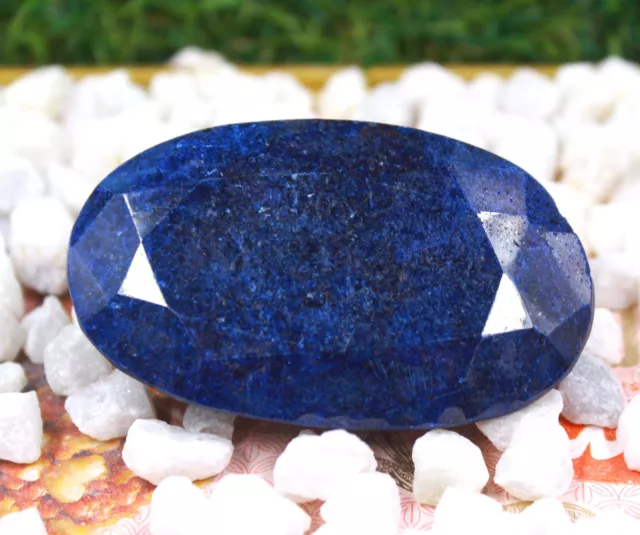 Amazing Offer Oval Cut 300-350 Ct EGL Certified Loose Gemstone Blue Sapphire MPQ