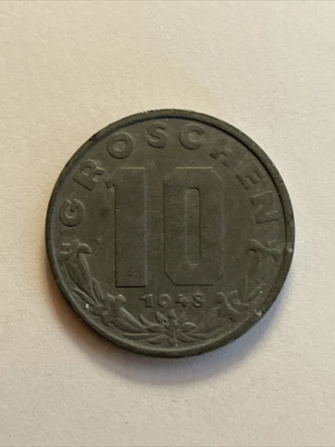 Austria 10 Groschen 1948 KM# 2874