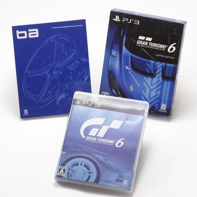 Gran Turismo 6 Limited Edition 15th Anniversary Sony Playstation 3 PS3 Japan ver