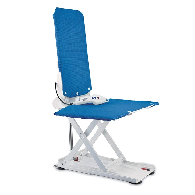 Aquatec R Bath Lift, Battery-Powered Bathtub Chair with Reclining Back, Safe & I
