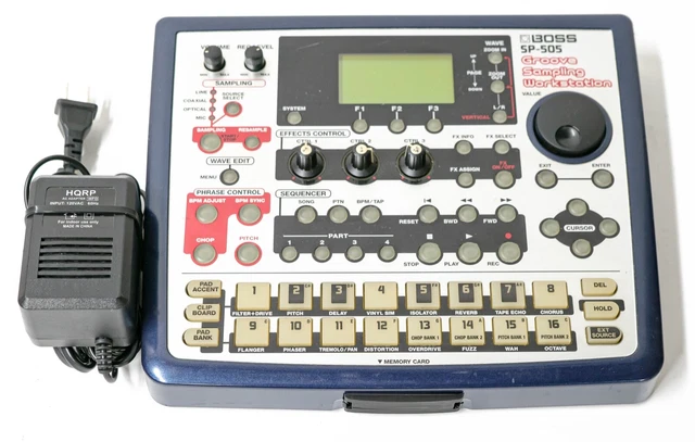 Boss SP-505 Groove Sampling Workstation with Power Supply