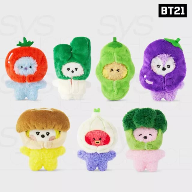 BTS BT21 Official Goods mini minini VEGGIE Plush Doll + Tracking Number