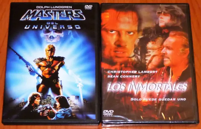 MASTERS DEL UNIVERSO + LOS INMORTALES - Masters of the Universe + Highlander R2