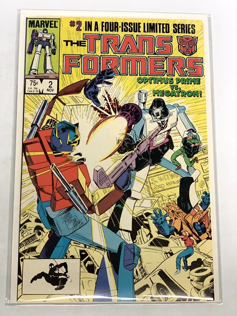 The Transformers (vol.1) #2 Copper Age 1984! 2nd Optimus, Megatron 🔑 NM