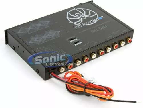 Soundstream MPQ-7XO .7 din 7-Band Autoradio Equalizer Paramétrique Eq W/Croisé