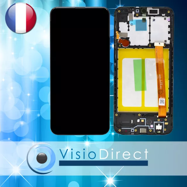 Vitre + Ecran LCD sur chassis pour Samsung Galaxy A20e SM-A202F 5.8" NOIR