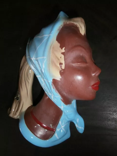 CORTENDORF: Wandmaske Wand Keramik Wandkeramik 50er Jahre Mid Century Vintage