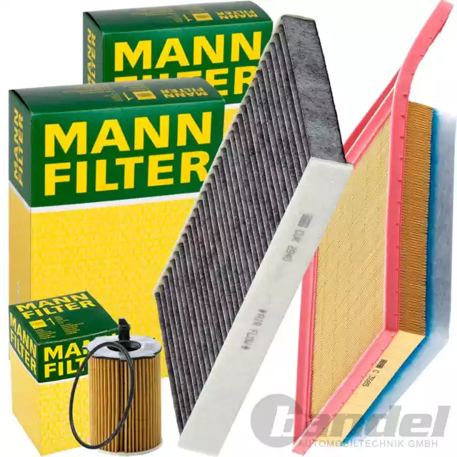 Filtro Mann Paquete de Inspección Apto Para Citroen C3 C4 DS4 Peugeot 308 1.6