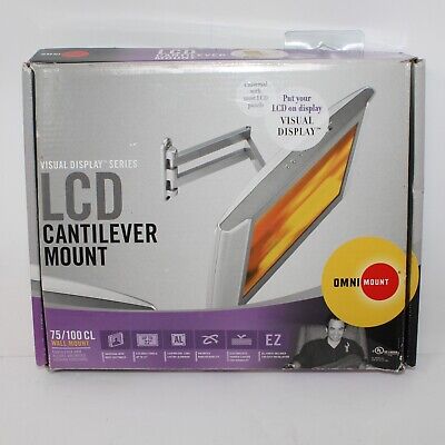 Omnimount LCD Cantilever Universal 75/100 Wall Mount Up to 22" Unlimited Viewing