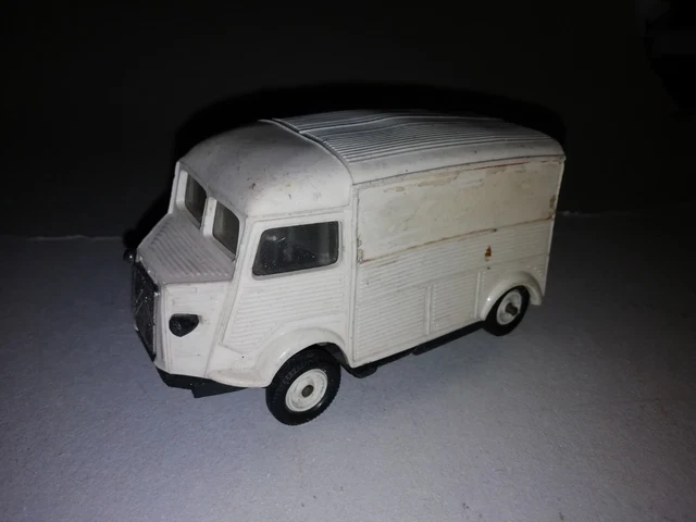 NOREV-1/43 ANCIENNE PLASTIQUE CITROËN AMI 8 BLANC N139-EN BOÎTE