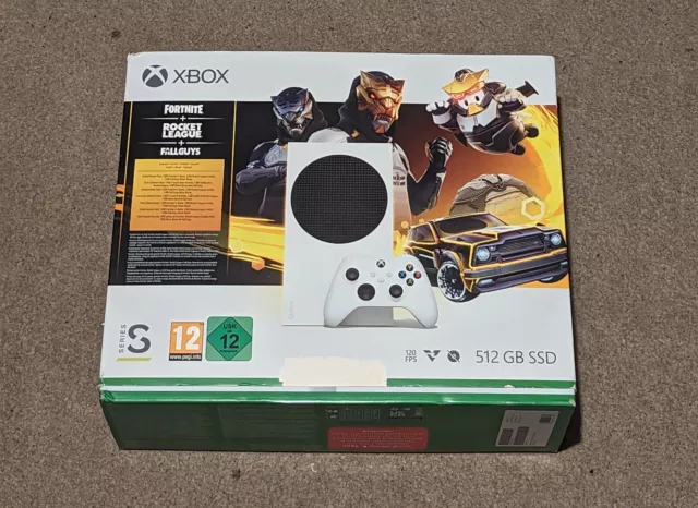 Microsoft Xbox Series S Fortnite & Rocket League Bundle 512GB Console -  White for sale online