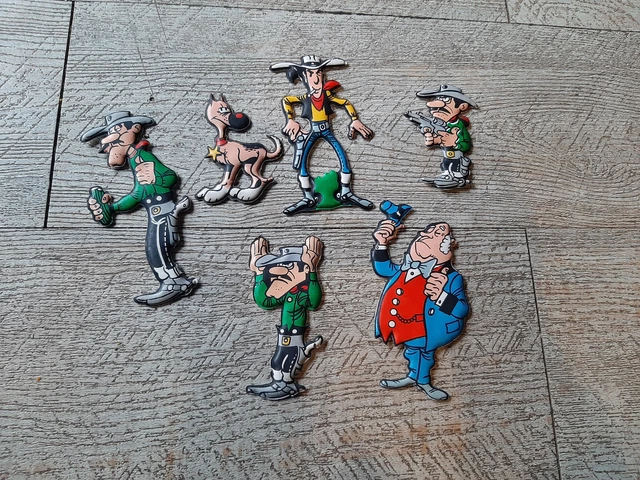 FIGURINE LUCKY luke ma dalton morris dargaud 1984 EUR 5,99 - FR