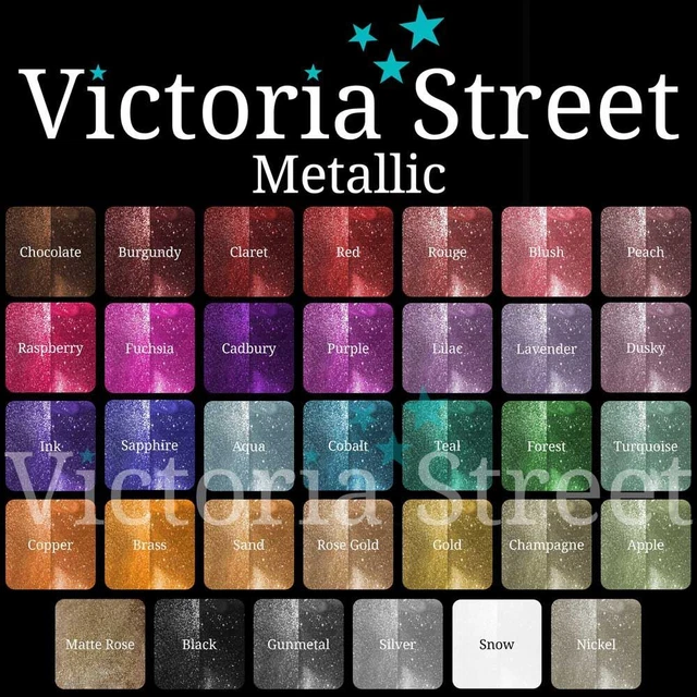 Victoria Street 30x 100g Bumper Pack! Fine Glitter - 0.2mm / 0.008" Wholesale